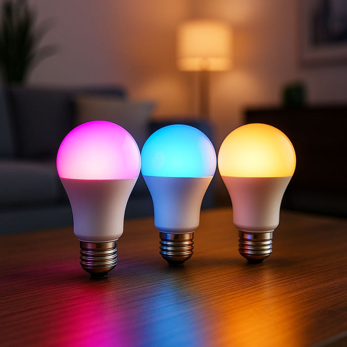 LumiGlow Color-Changing Rechargeable Smart Bulb