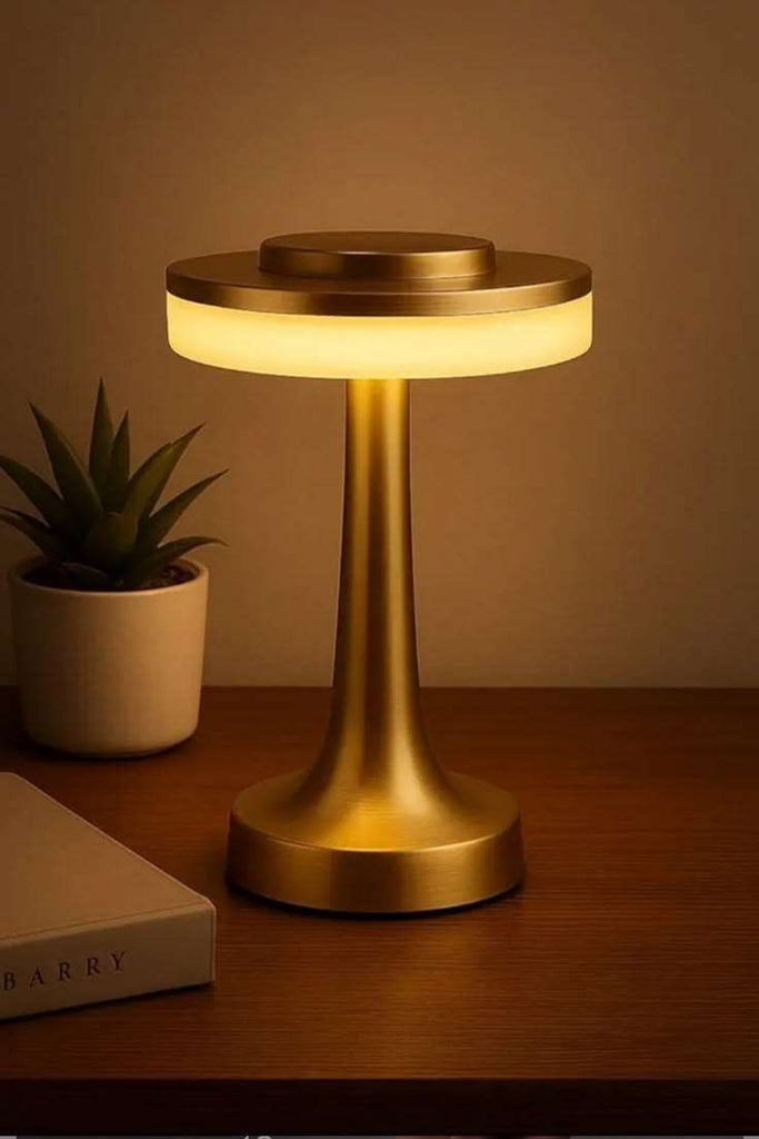 MagnaGlow Smart Touch LED Table Lamp – Dimmable Rechargeable Night Light