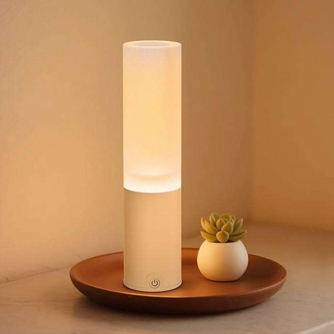 MagnaGlow Smart Touch LED Table Lamp – Dimmable Rechargeable Night Light