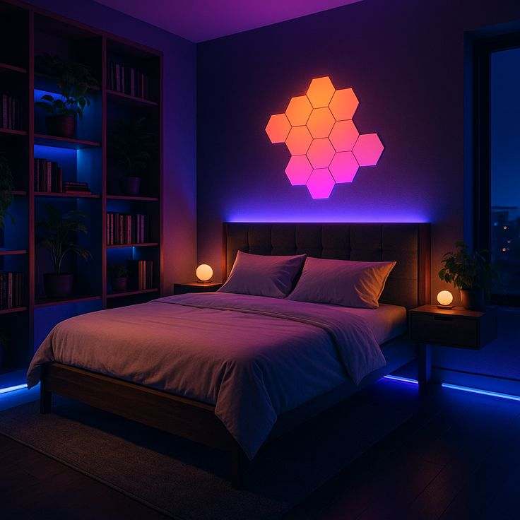 Modular Ambient Wall Light – Customizable LED Panel Lighting System