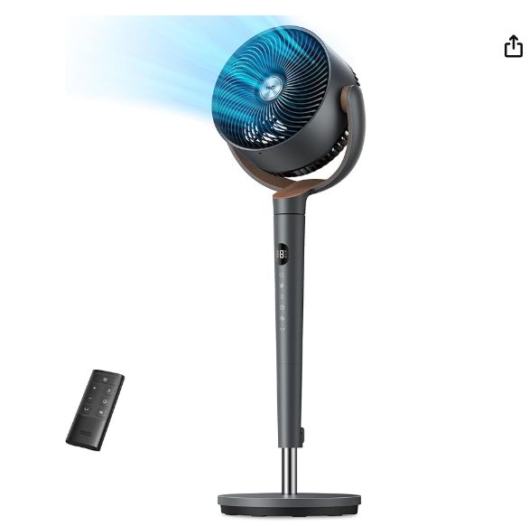 2-in-1 air circulator fan