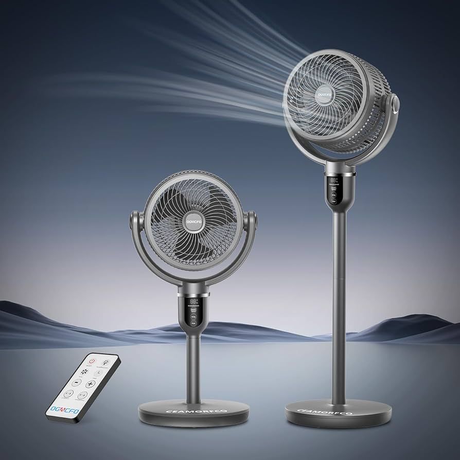 2-in-1 air circulator fan