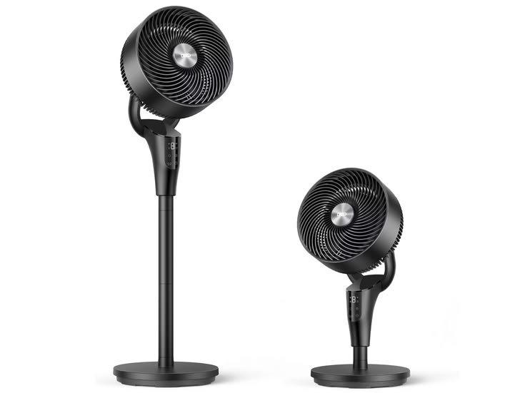 2-in-1 air circulator fan
