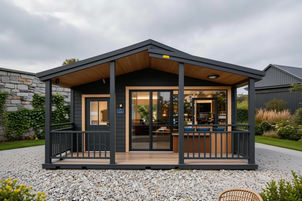 Easy-to-Install Tiny House | 20ft Expandable Container House with Bedroom & Kitchen Minimalist Prefab Design