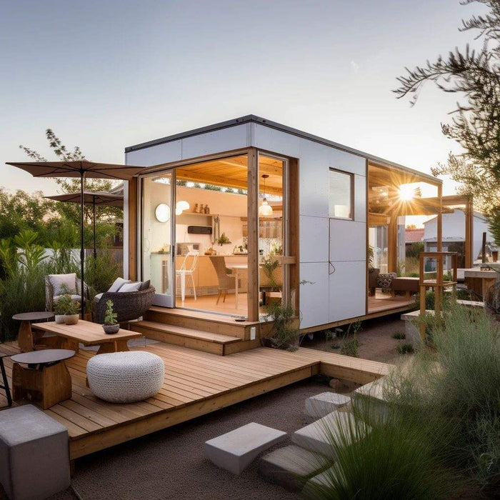 expandable container tiny house