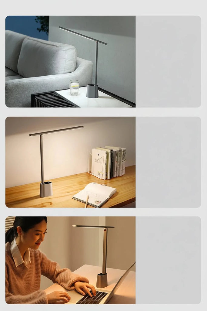 Baseus Smart Eye-Care Lamp: Adaptive Brightness LED Desk Light