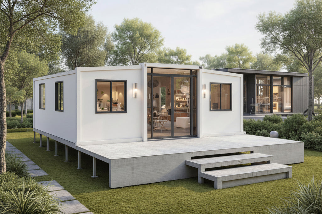 2025 Luxury 10ft 20ft 30ft 40ft Expandable Prefab Container Home Eco-Friendly Modern Housing