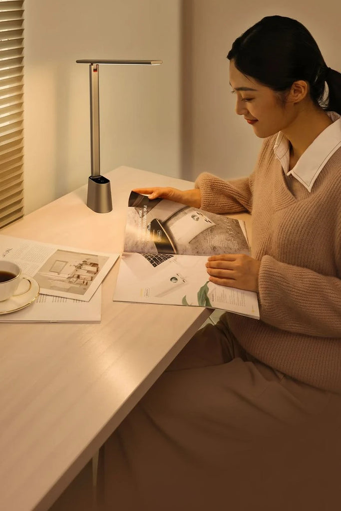 Baseus Smart Eye-Care Lamp: Adaptive Brightness LED Desk Light