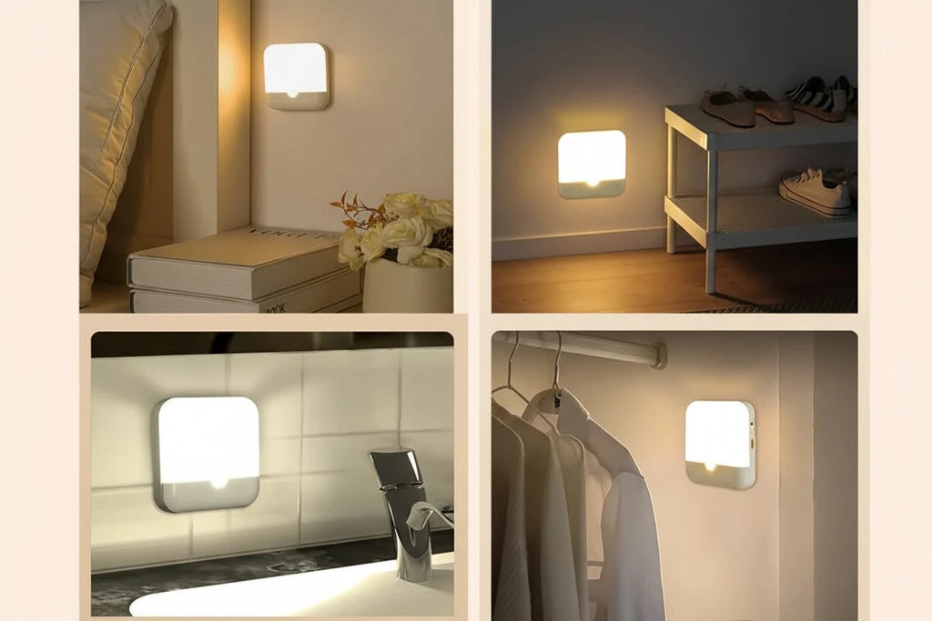 Motion Sensor LED Light – USB-C Rechargeable