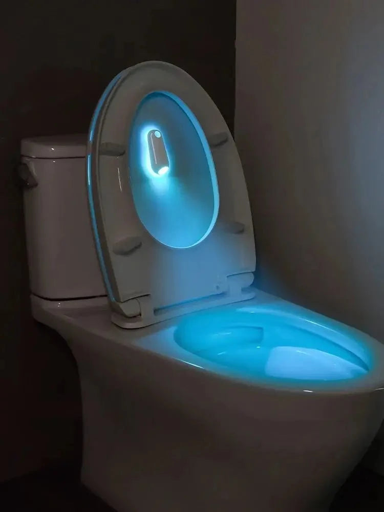 Smart Ambient Bathroom Lighting – Color-Changing LED Mirror Light with Motion Sensor