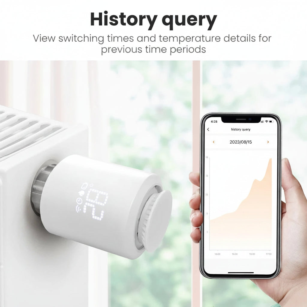 AVATTO ZigBee 3.0 Smart Thermostat Radiator Actuator (TRV)