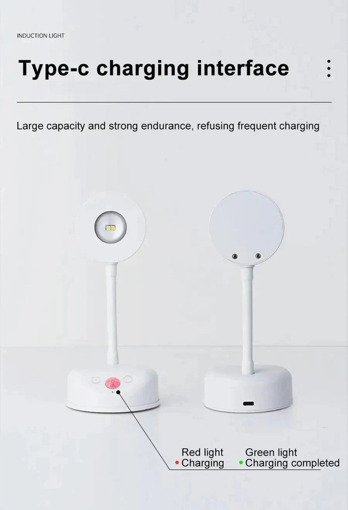 Wireless Motion Sensor Wall Light – Rechargeable LED Night Light with Auto On/Off