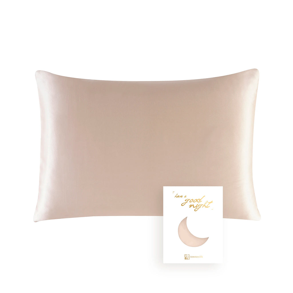 100% Natural Mulberry Silk Pillowcase (19 Momme OEKO-TEX Certified)