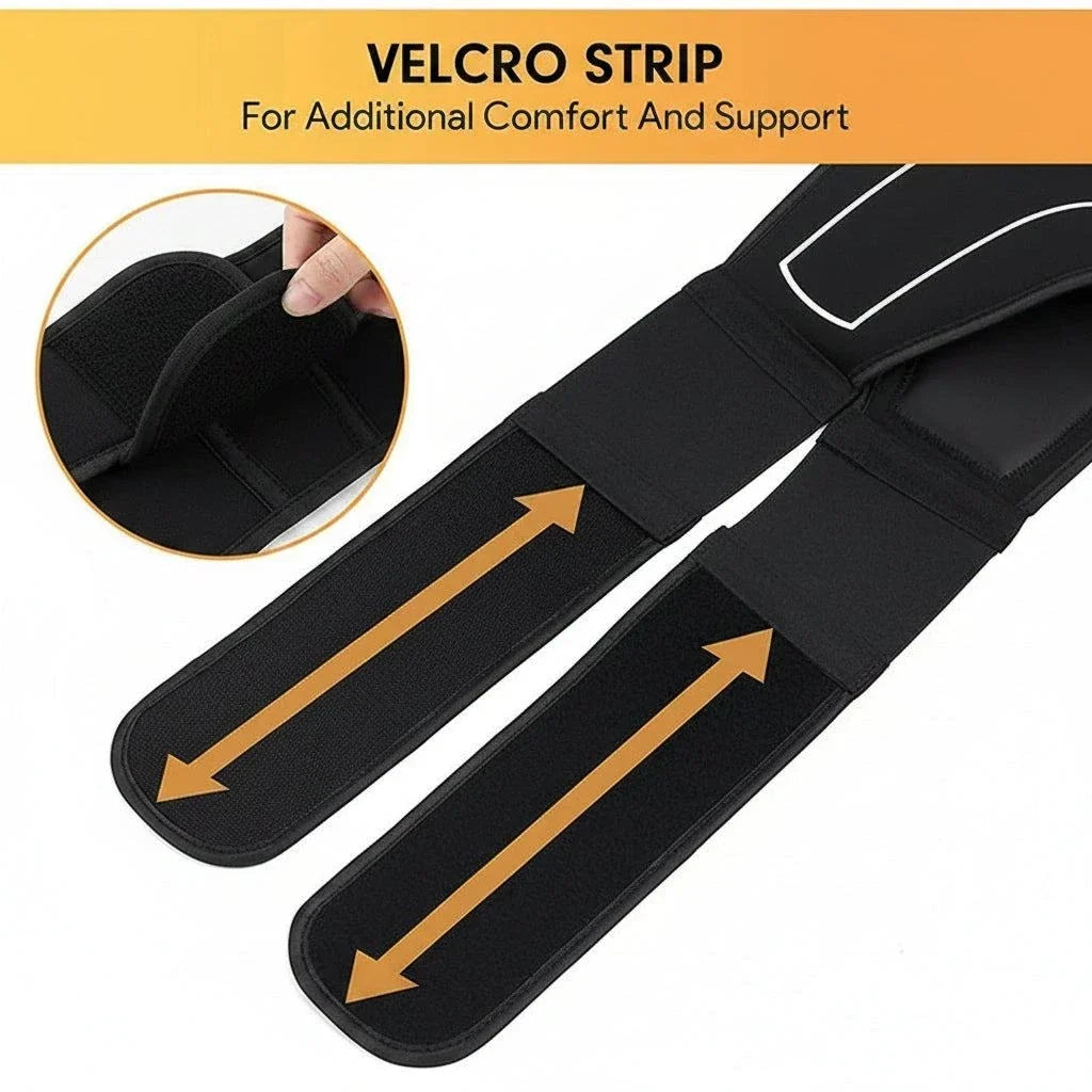 EMS Abdominal Toning Belt electric muscle stimulator for core toning and muscle strengthening