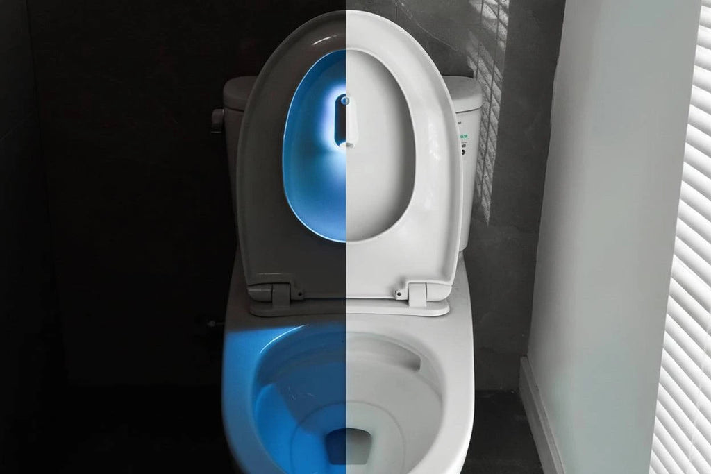 Smart Ambient Bathroom Lighting – Color-Changing LED Mirror Light with Motion Sensor