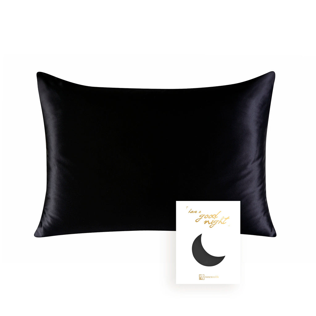100% Natural Mulberry Silk Pillowcase (19 Momme OEKO-TEX Certified)