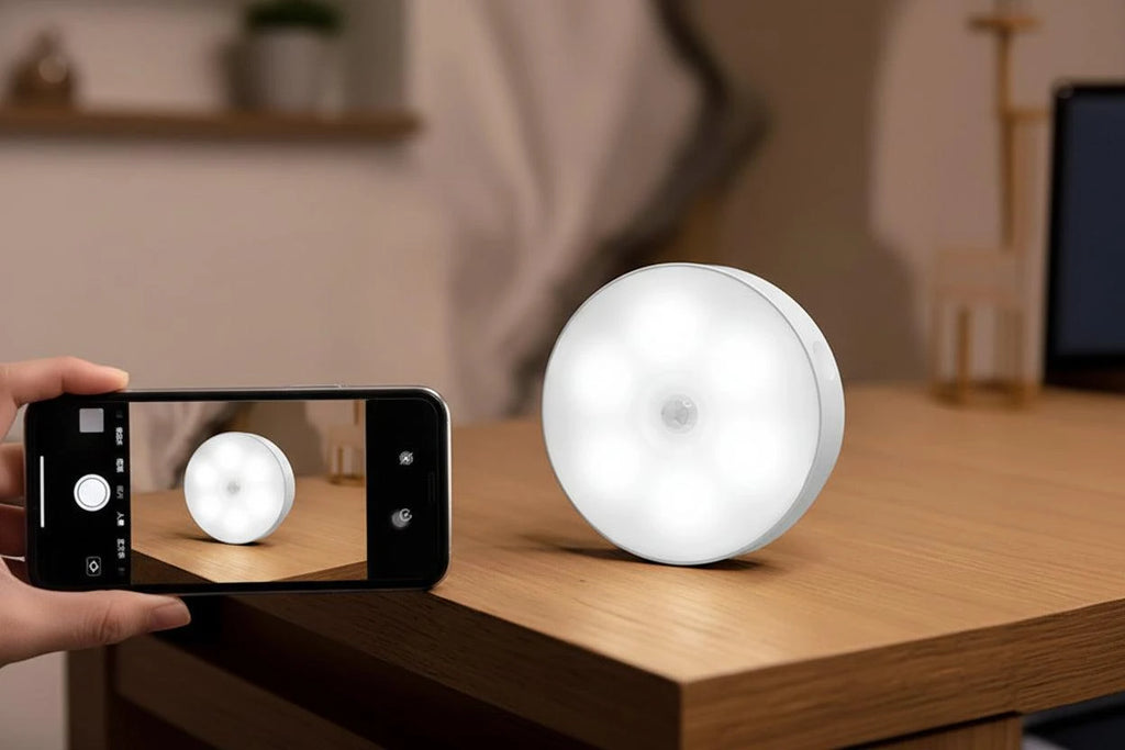3-Pack Rechargeable Motion Sensor Night Lights – Wireless LED Automatic Lights