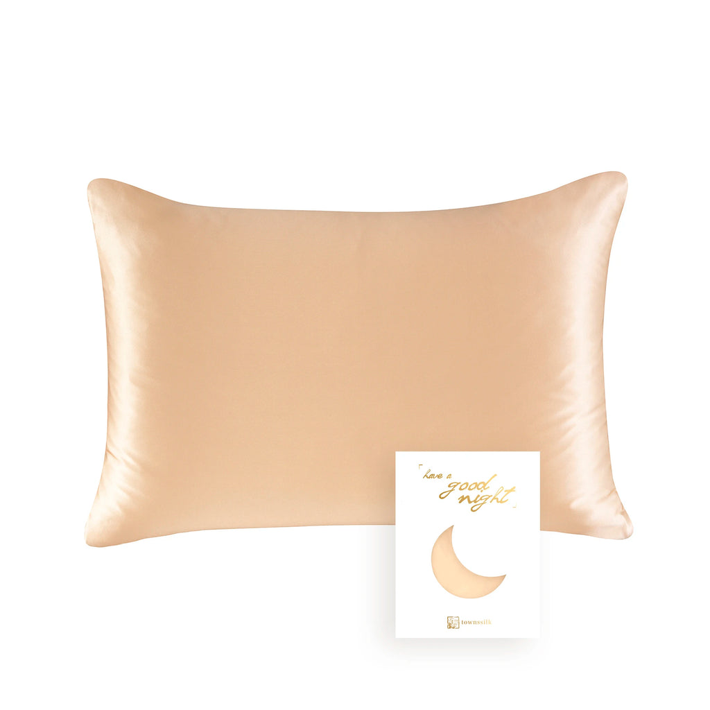 100% Natural Mulberry Silk Pillowcase (19 Momme OEKO-TEX Certified)