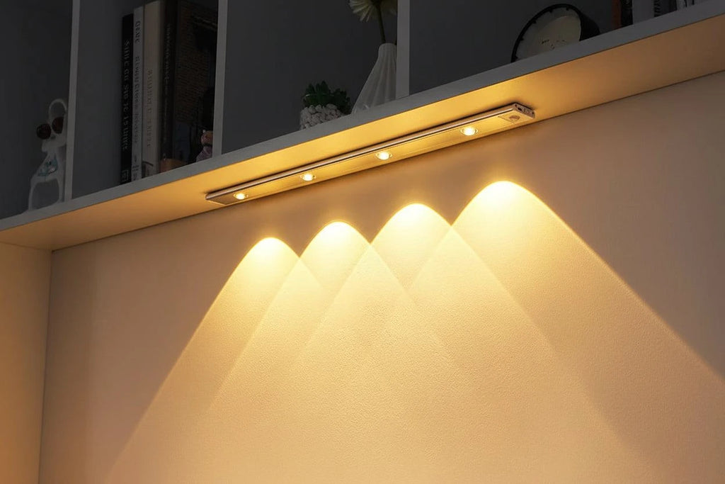 Rechargeable Motion Sensor Cabinet Light – Under Cabinet LED Lighting with Auto On/Off