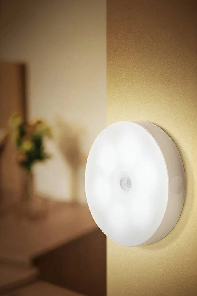 3-Pack Rechargeable Motion Sensor Night Lights – Wireless LED Automatic Lights