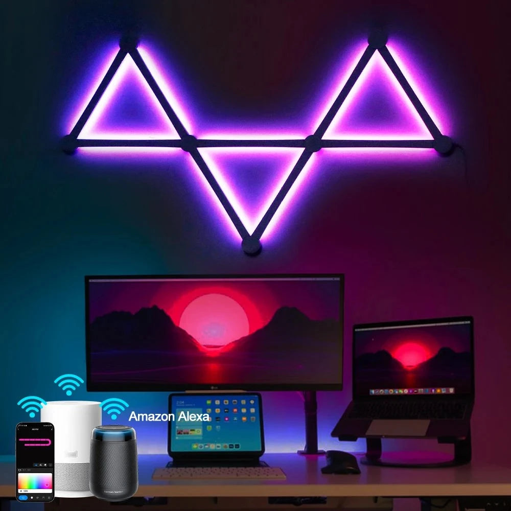 Modular Ambient Wall Light – Customizable LED Panel Lighting System