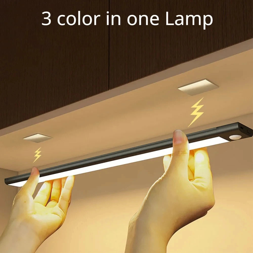 Wireless Motion Night Light – Rechargeable LED Sensor Lamp with Auto On/Off