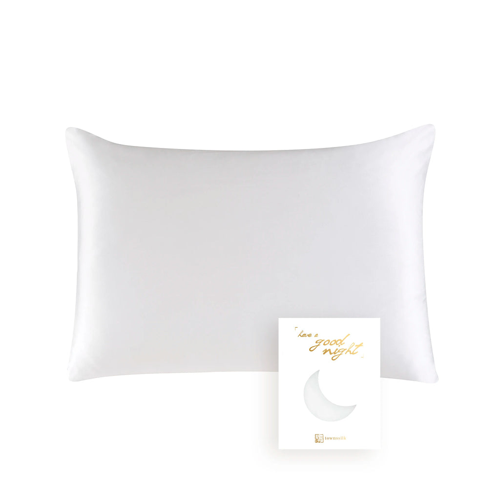 100% Natural Mulberry Silk Pillowcase (19 Momme OEKO-TEX Certified)