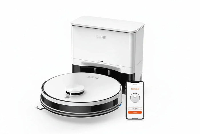ILIFE A30 Pro self-emptying robot vacuum and mop combo with LiDAR navigation and 5000Pa suction
