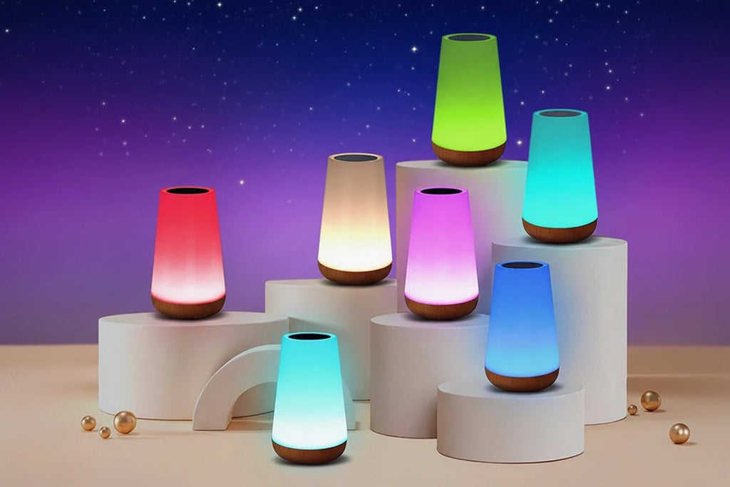 Rechargeable Ambient Touch Lamp – Dimmable LED Night Light with Touch Control