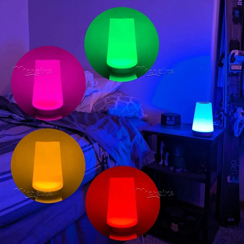 Rechargeable Ambient Touch Lamp – Dimmable LED Night Light with Touch Control