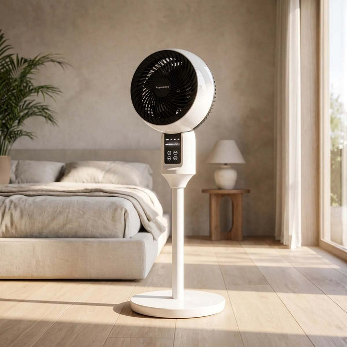 2-in-1 air circulator fan