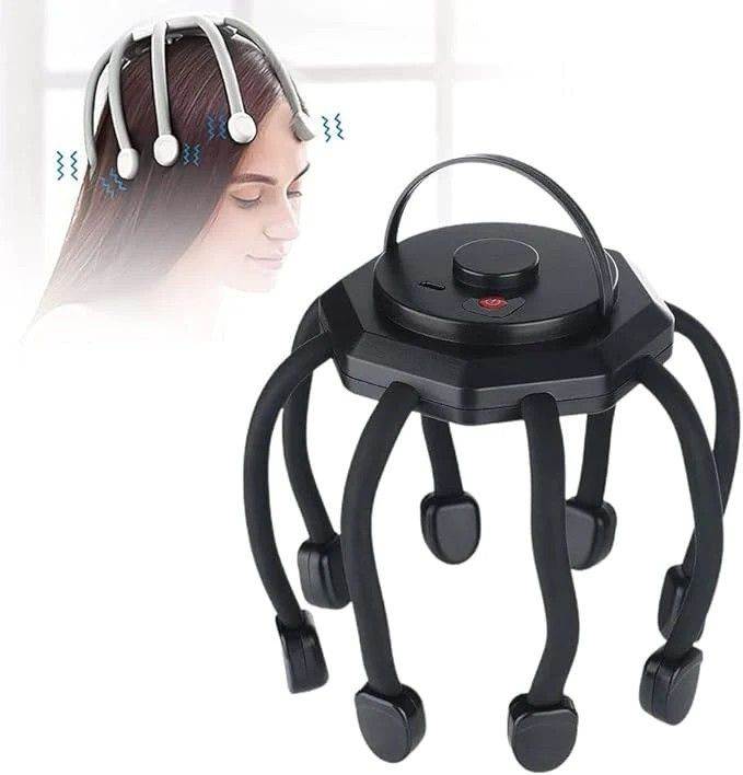 2026 Ultra Scalp Massager with 8-frequency 360-degree vibrating head for stress relief and improved circulation