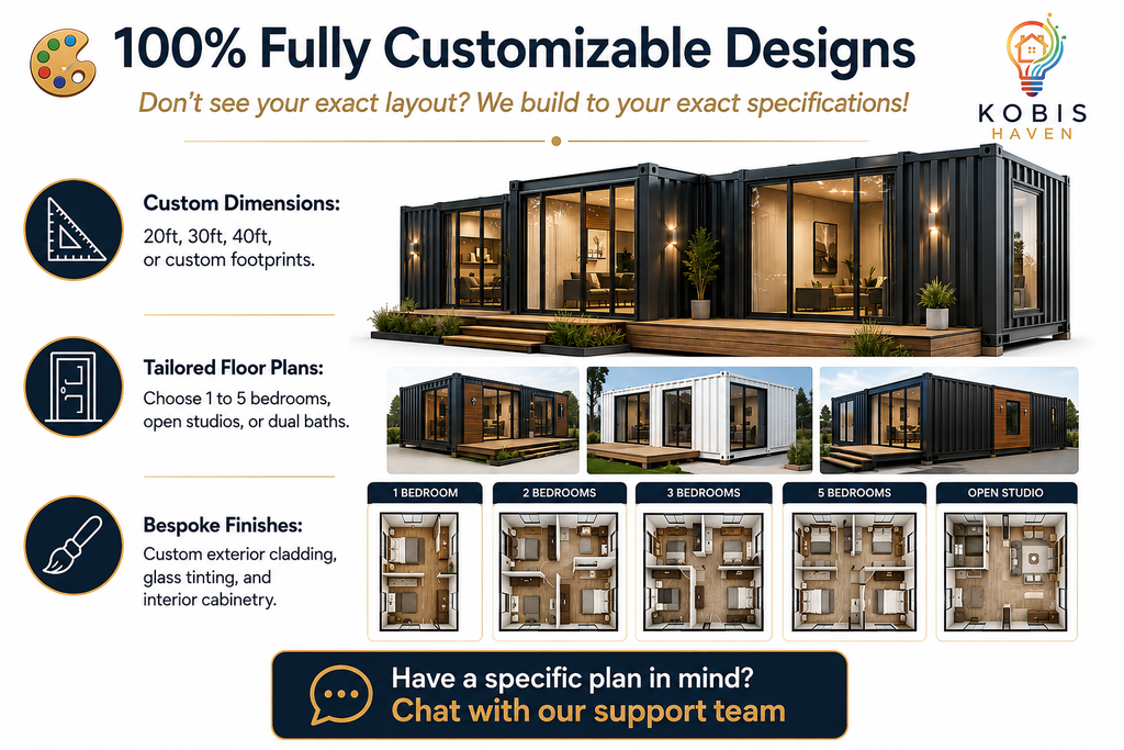 expandable luxury container home